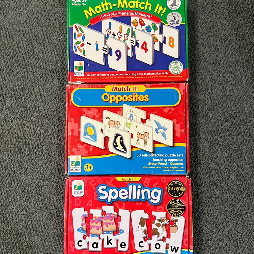 Match-It! Educational Puzzle Sets